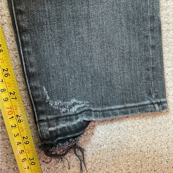 NWT CQY Distressed Icon Oblivian Gray Black Jeans Vintage Slim Size 30 - Picture 11 of 11